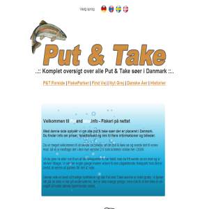 Put & Take Denmark - p&t, put and take, put & take, fiskeparker, fishing parks, fish, fishing, fiske