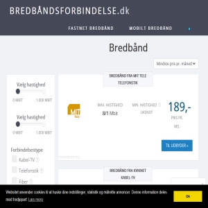 Bredbndsforbindelse.dk - broadband